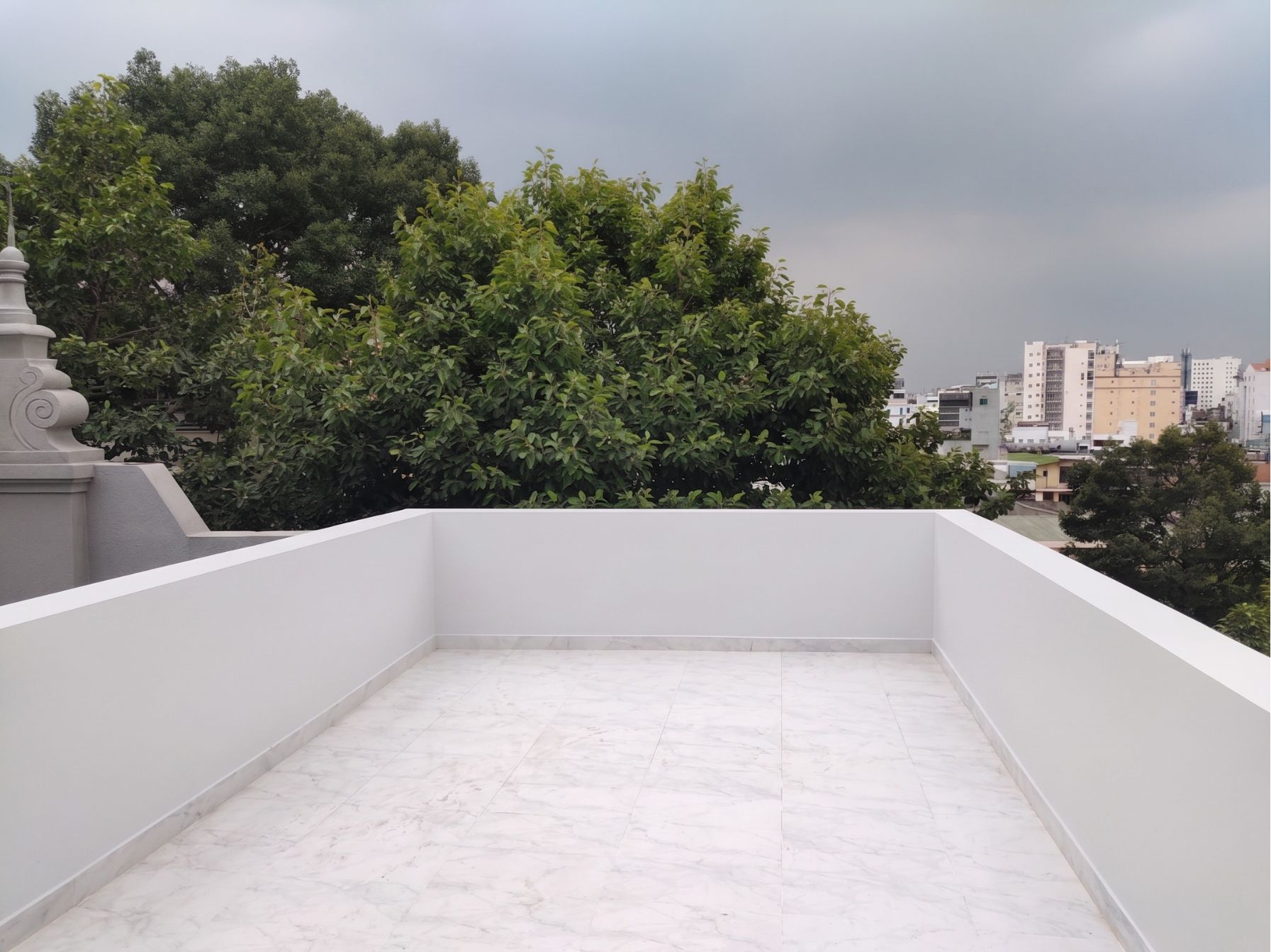 Sân thượng trước thi công