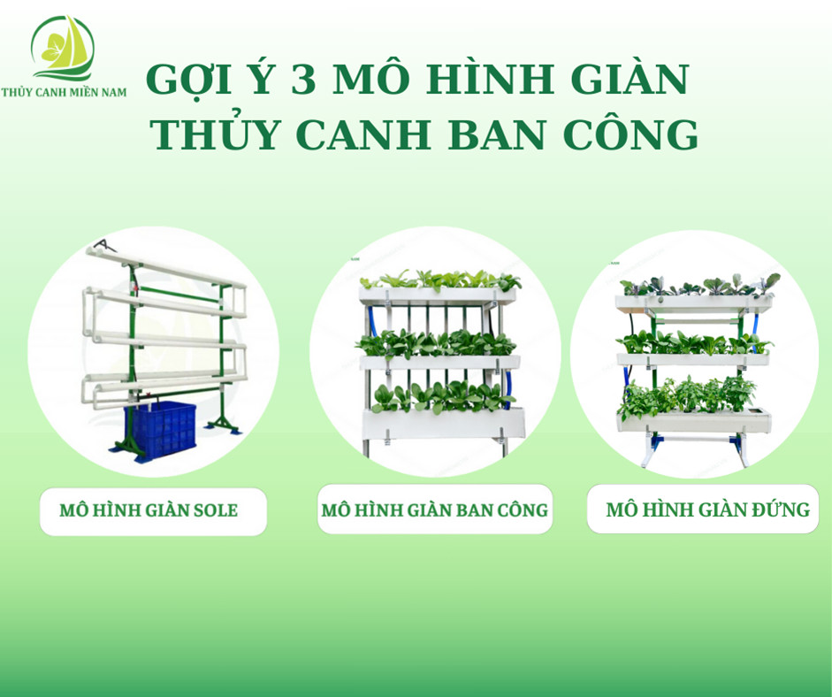Gợi ý ba bộ giàn thích hợp lắp đặt cho ban công