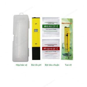 Bút Đo Nồng Độ pH Trong Môi Trường Dung Dịch Thuỷ Canh ATC
